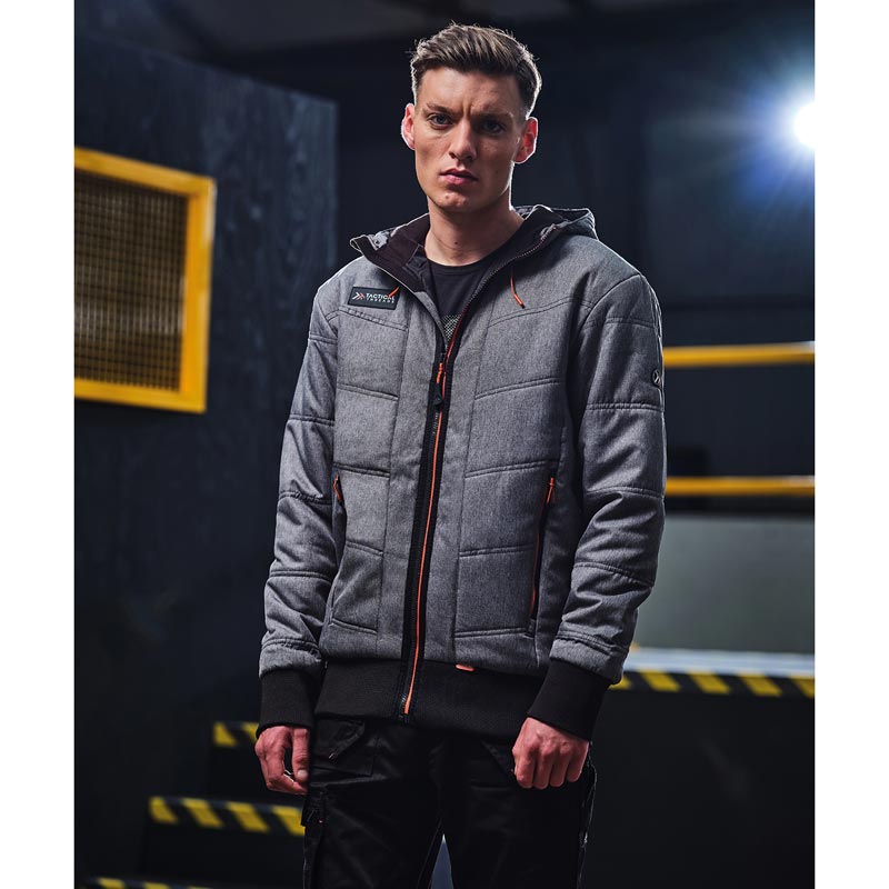 Thrust insulated jacket - Seal Grey Marl S